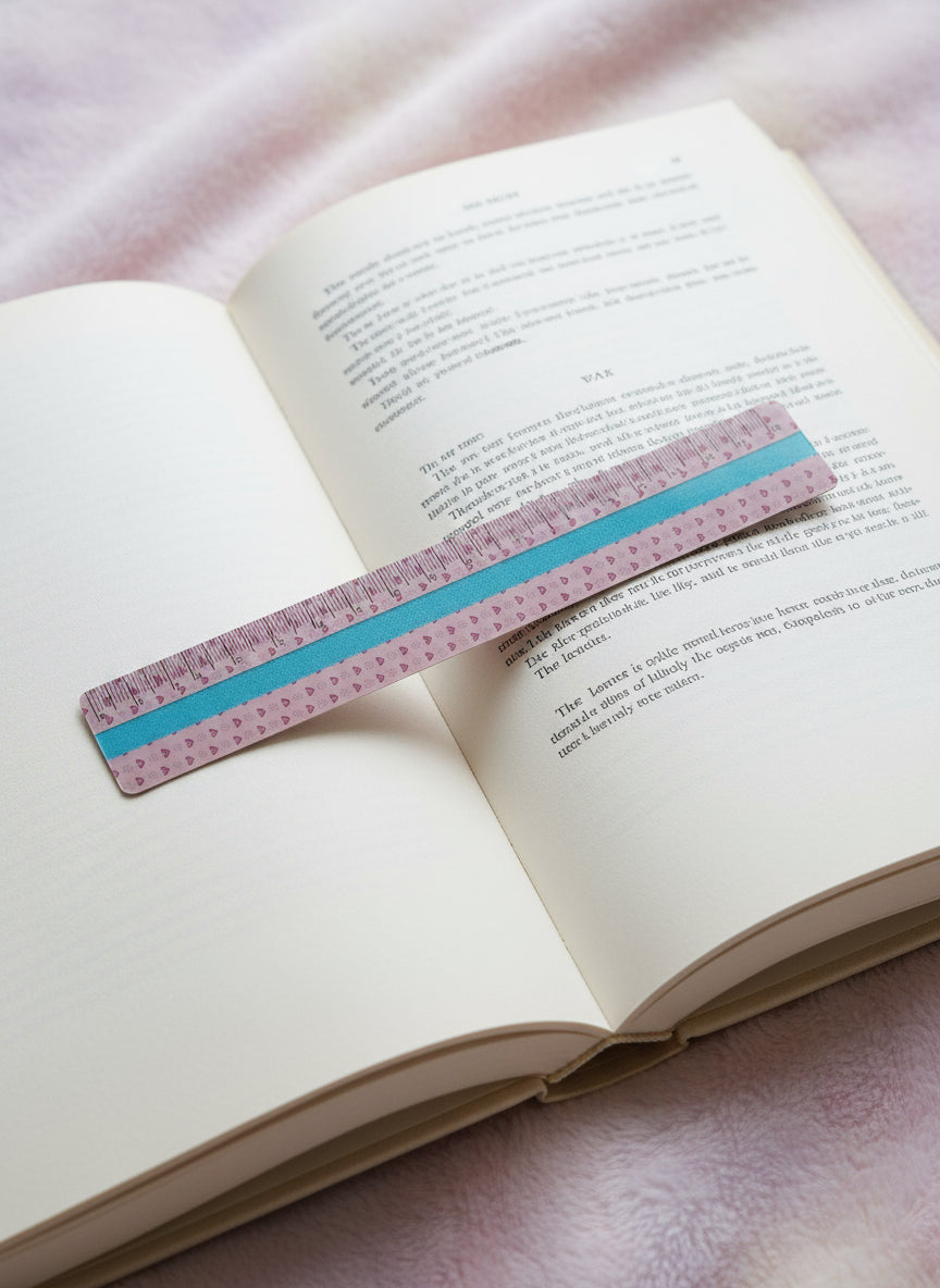 Blue Tinted Reading Ruler