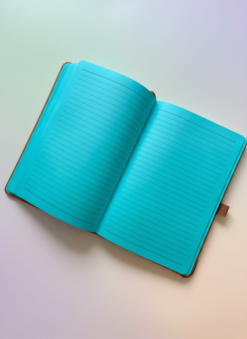 Blue Paper Notebook