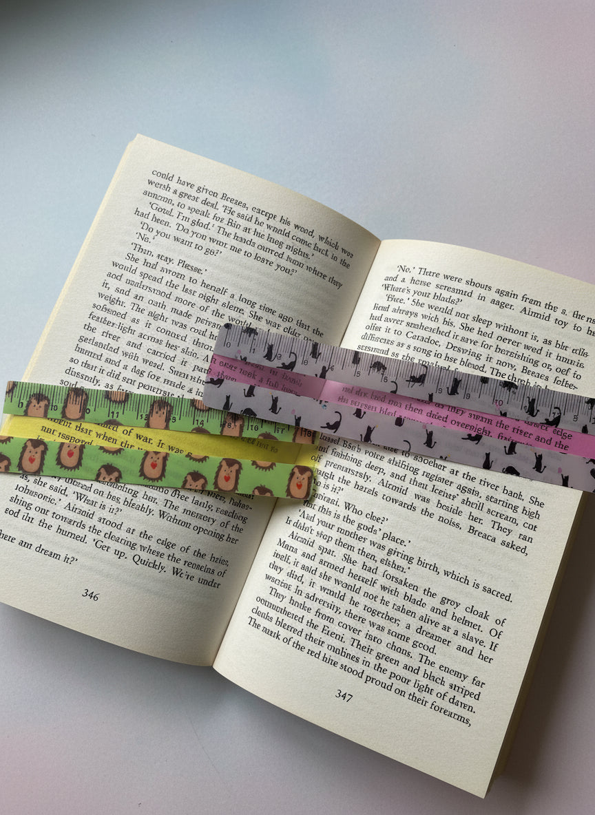 Yellow Tinted Reading Ruler