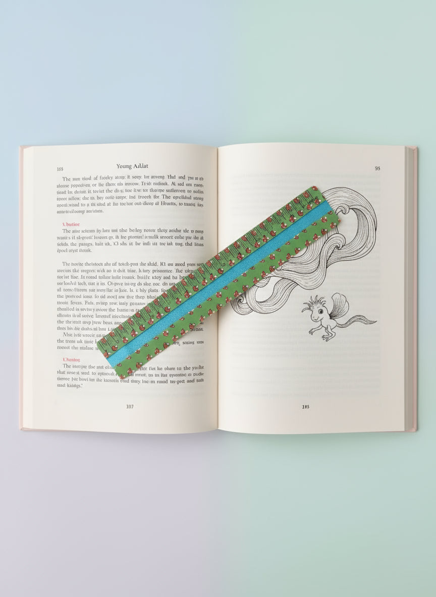 Blue Tinted Reading Ruler