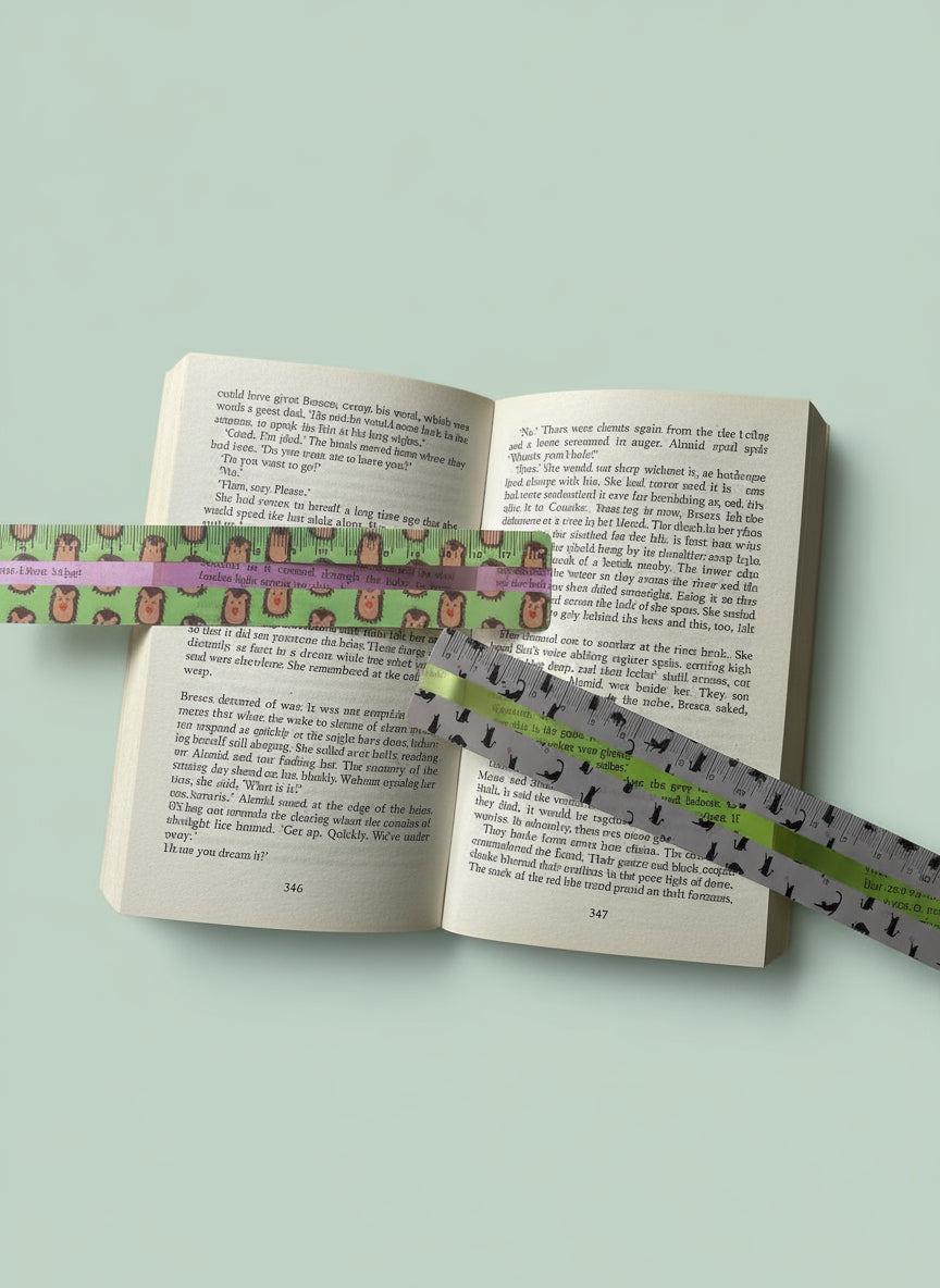 Green Tinted Reading Ruler