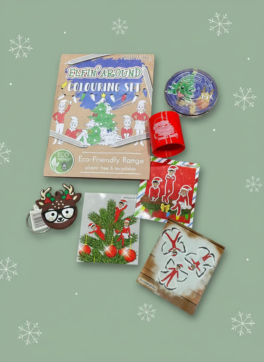 Elfin around activity box