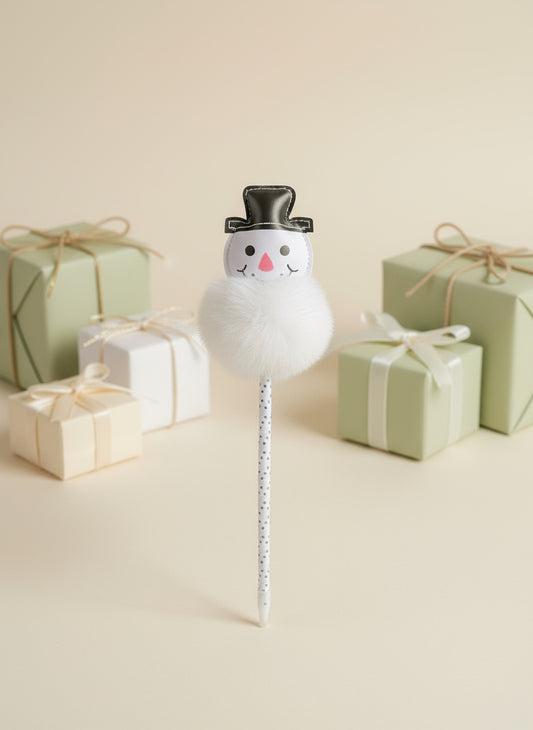 Fluffy Christmas Pen