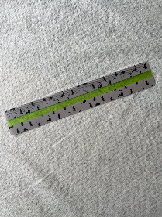 Green Tinted Reading Ruler