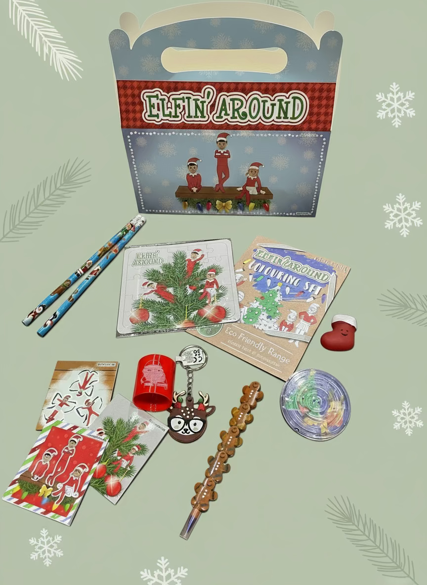 Elfin around activity box